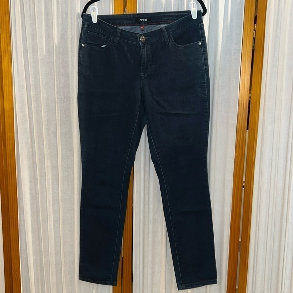 APT 9 Women’s Denim Jean, Indigo Blue Sz 12R